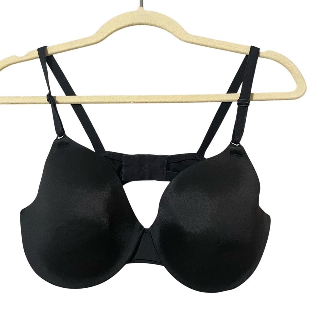Warners Black Full Coverage Underwire Bra 36B